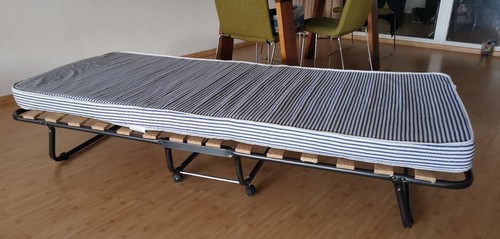 Foldable bed long - foldable, 1.8m